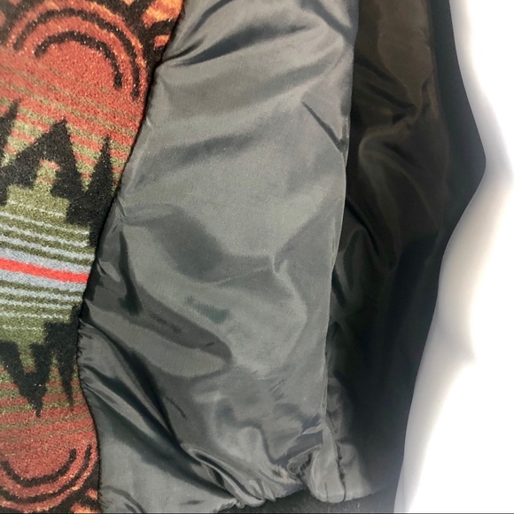 Pendleton Vintage Bomber Aztec/Cowboy Wool Jacket - Picture 7 of 8